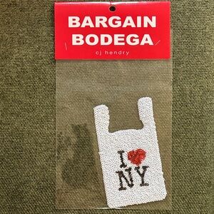CJ Hendry Bargain Bodega - I Love NY Bag Patch